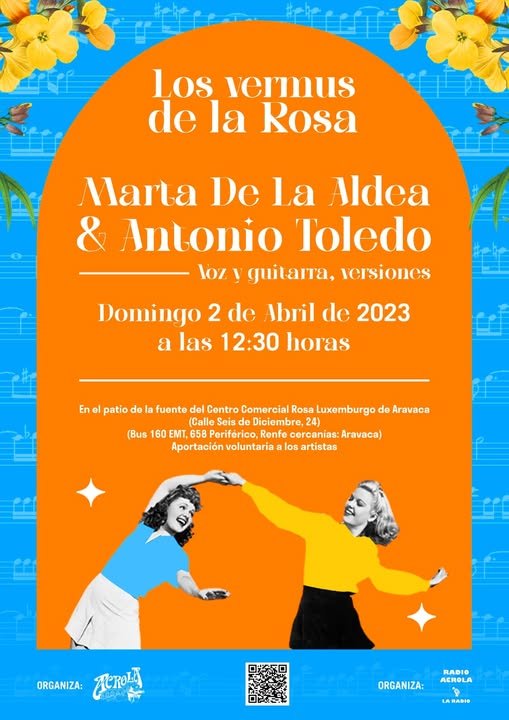 Marta de la Aldea y Antonio Toledo · Los vermús de la Rosa
