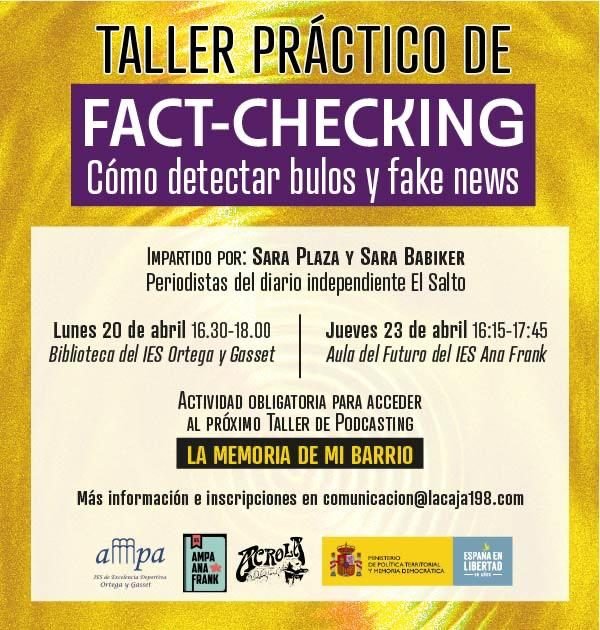 Taller práctico de fact-checking