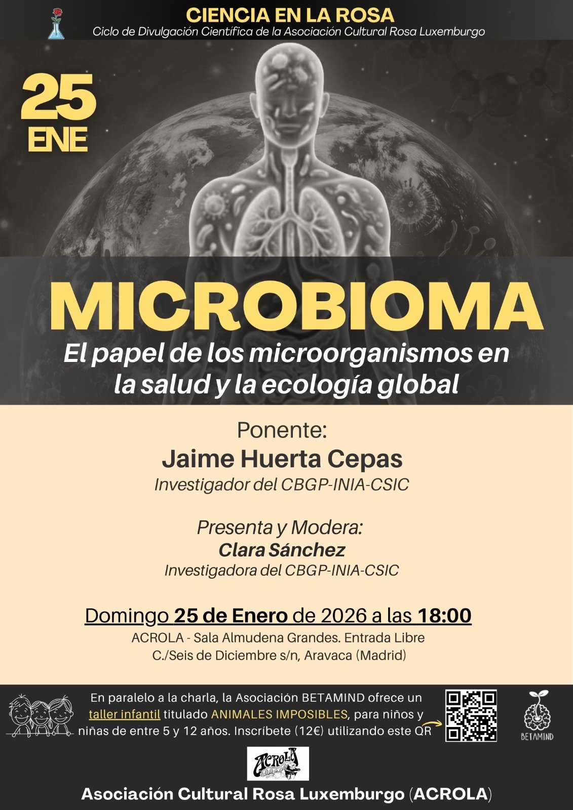 Microbioma: el papel de los microorganismos en la salud y la ecología global