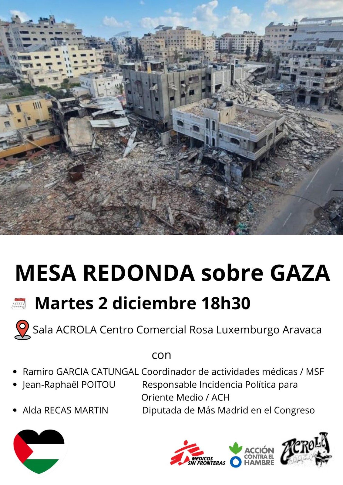 Mesa redonda sobre Gaza