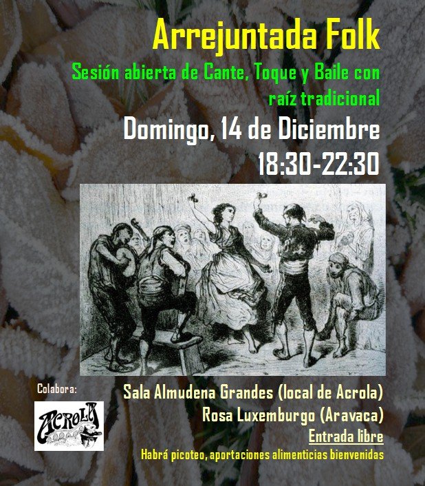 Arrejuntada Folk, diciembre de 2025