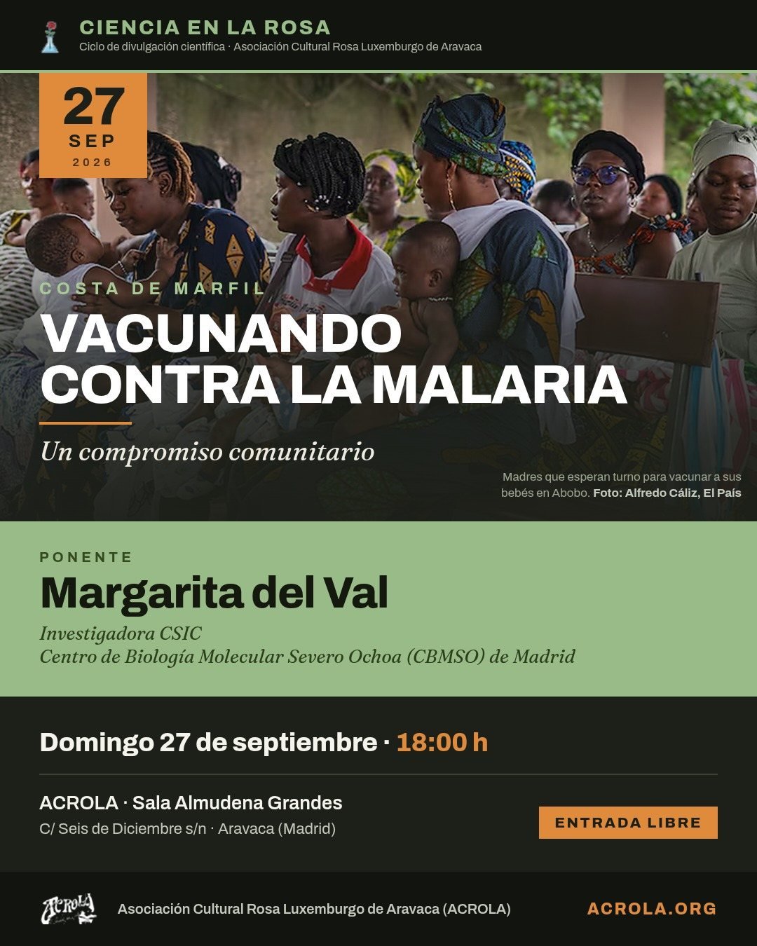 Vacunando contra la malaria: un compromiso comunitario