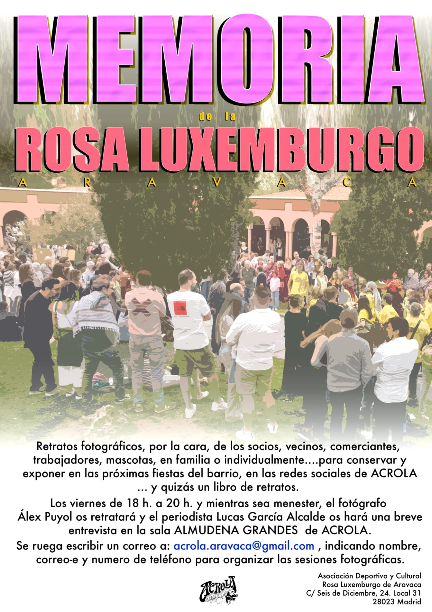 Memoria de la Rosa Luxemburgo