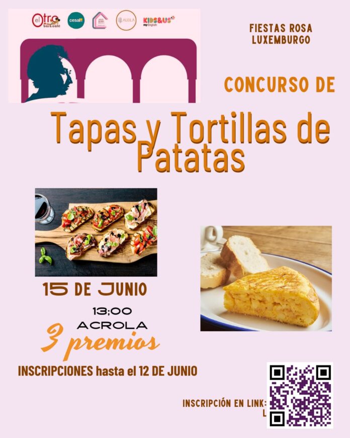 Concurso de Tapas y Tortillas – Fiestas Rosa Luxemburgo